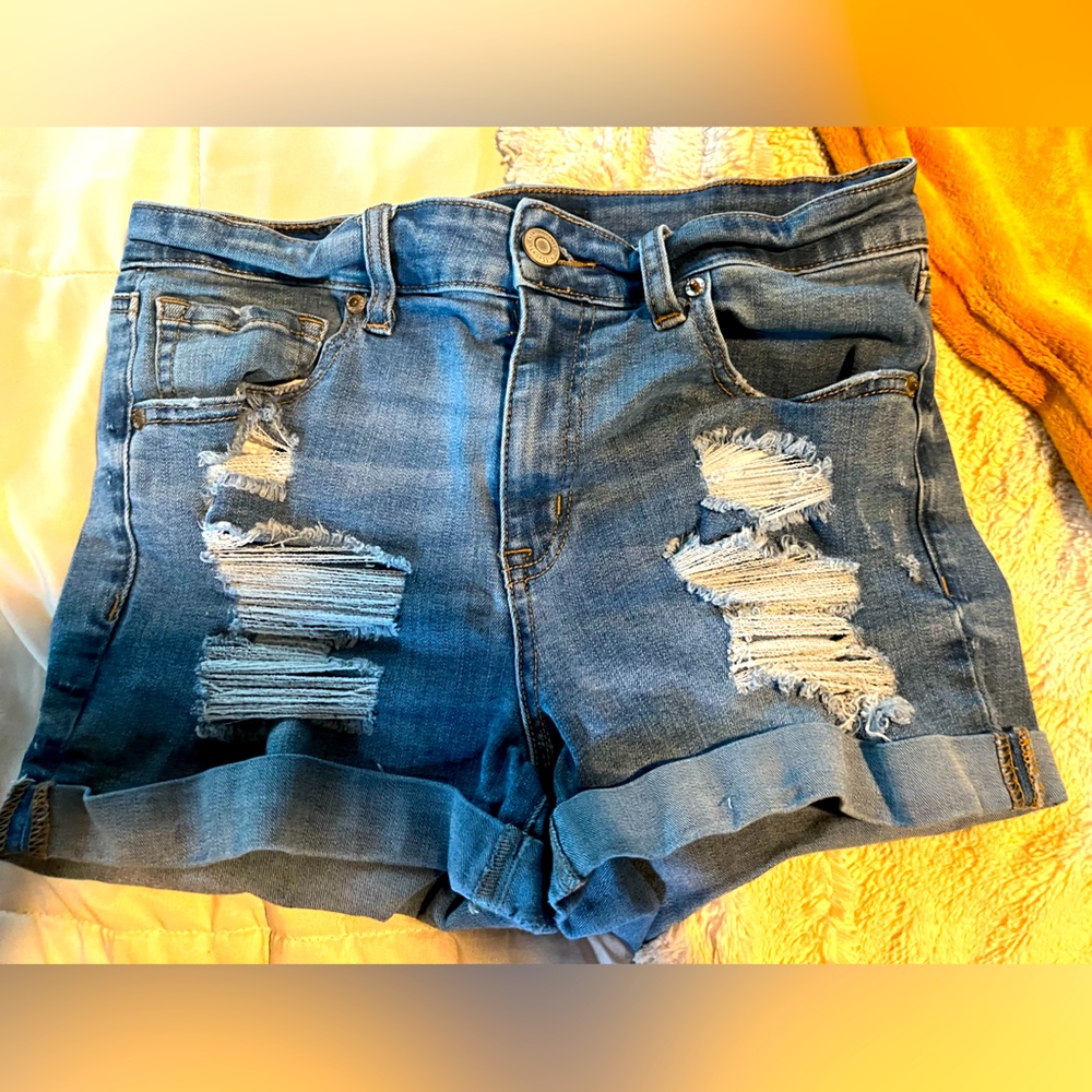 women’s jean shorts size 8